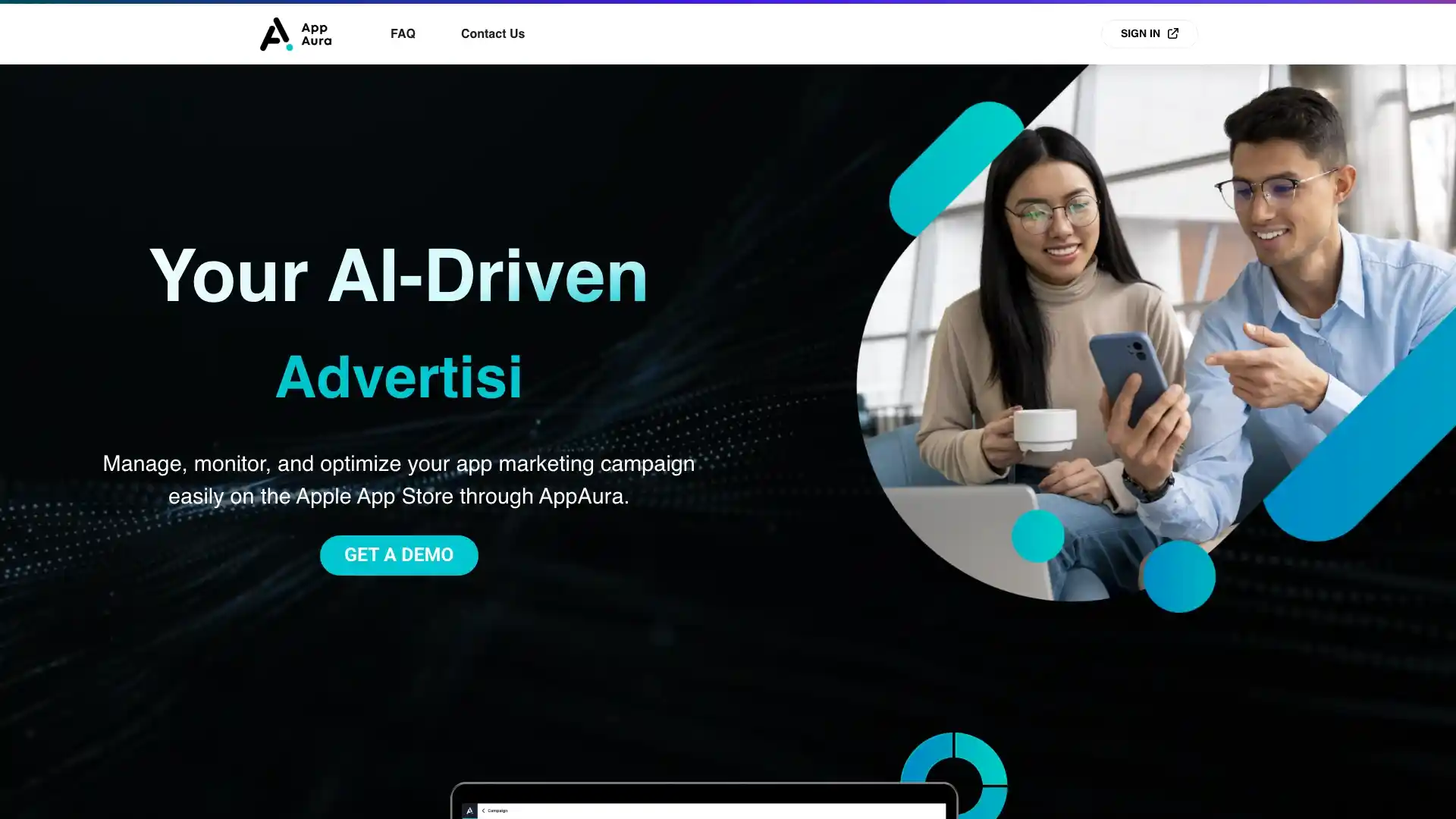AppAura portfolio screenshot